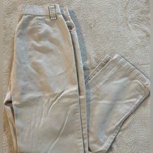 Tan ankle dress pants